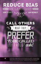 Call Others What They Prefer to be Called
