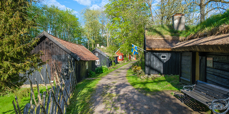 The historic Swedish village of Asle Ta